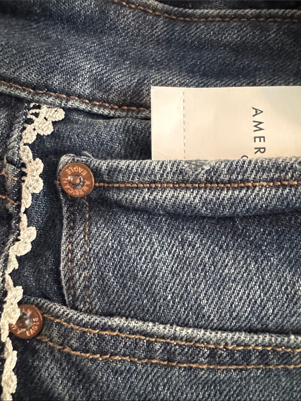 American Eagle Outfitters Low-Rise Flare Jeans BIN#11 - Picture 7 of 7